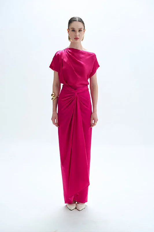 Renaissance Blouse in Pink Modern Work Blouse