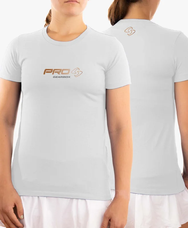 Pro Shirt - Womens Cotton Tee White-- Rayon Fabric Velvet Fabric Corduroy Fabric