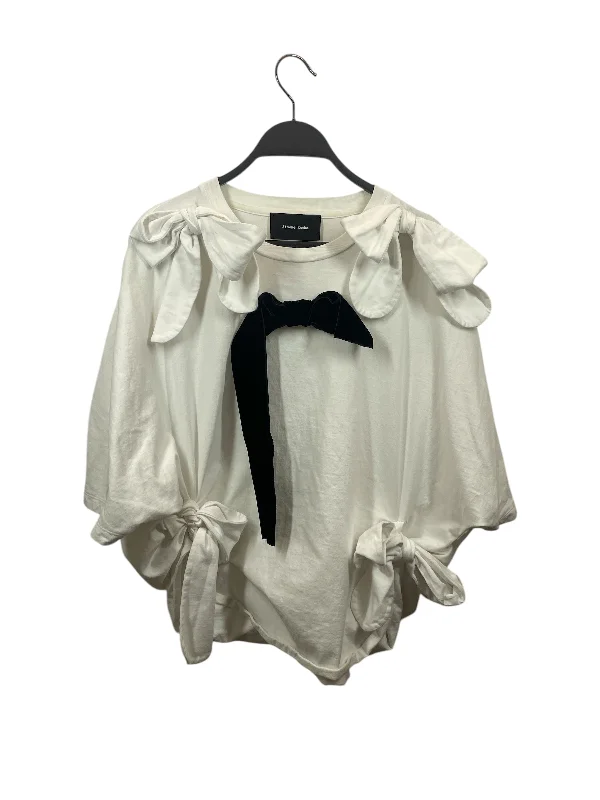 SIMONE ROCHA/T-Shirt/M/Cotton/WHT/OB-T006-- Polka Dot Checkered Tartan