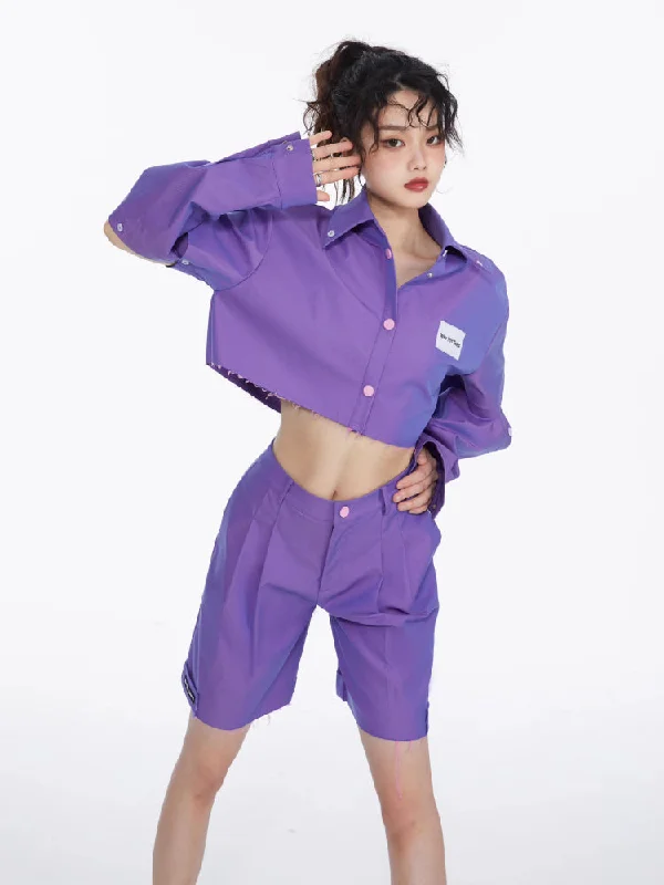Hot girl short shirt and pants【s0000006720】-- Machine Wash Dry Clean Hand Wash