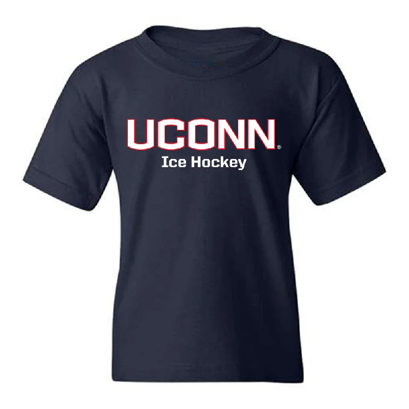 UConn - NCAA Women's Ice Hockey : Brianna Ware - Classic Shersey Youth T-Shirt-- Front Pockets Side Pockets Patch Pockets
