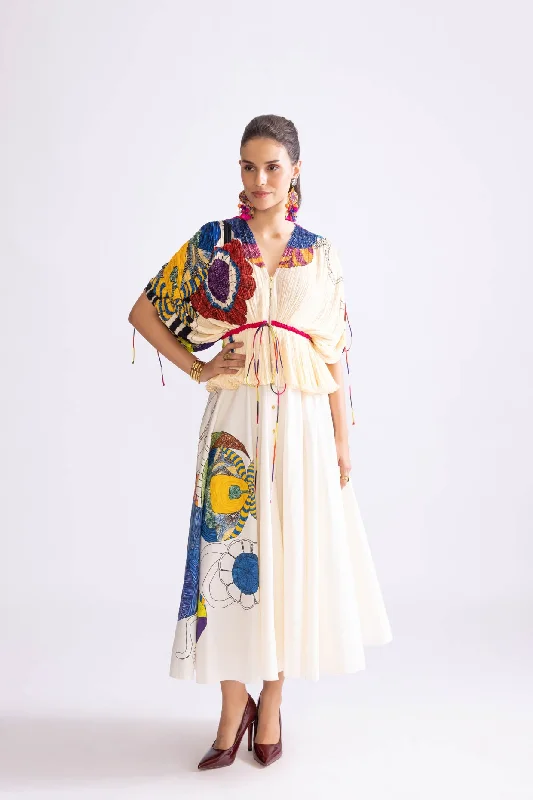 Monica Blouse And Cora Skirt Lightweight Linen Blouse
