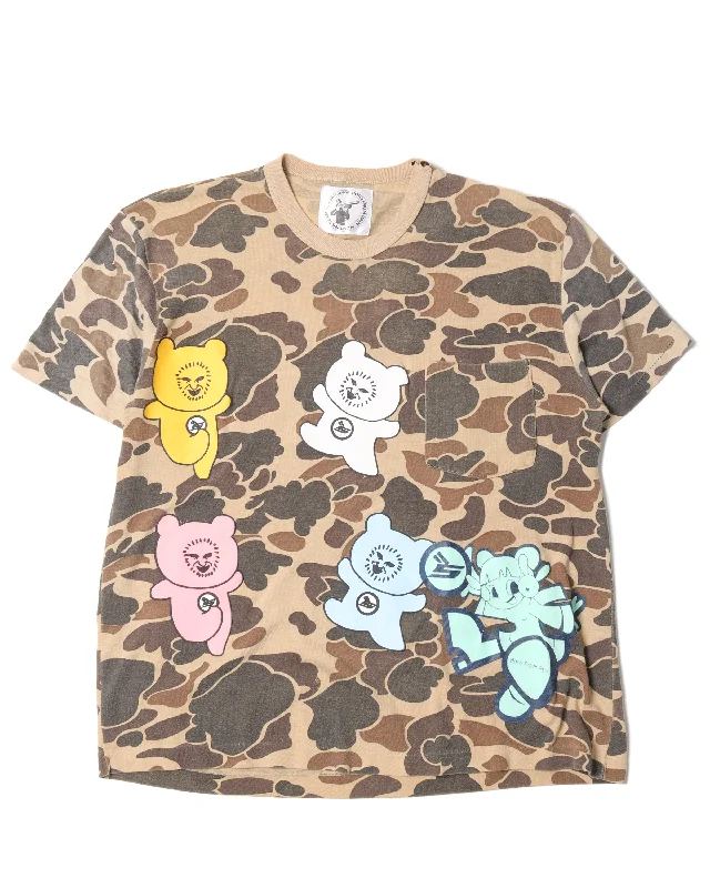 Born From Pain Camouflage T-Shirt-- Modern Contemporary Chic