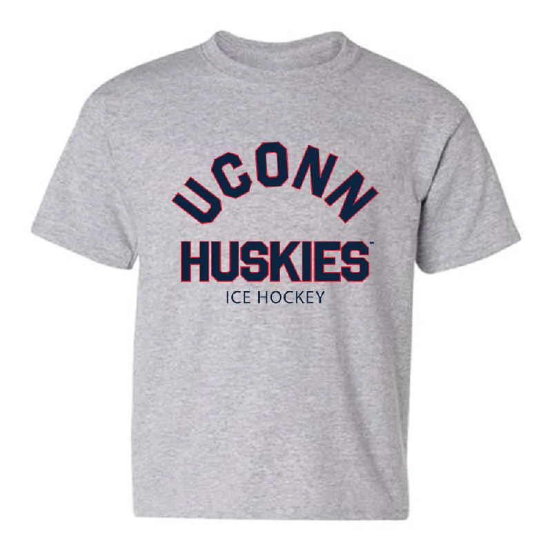 UConn - NCAA Women's Ice Hockey : Emma Eryou - Classic Shersey Youth T-Shirt-- Mesh Blend Leather Blend Suede Blend