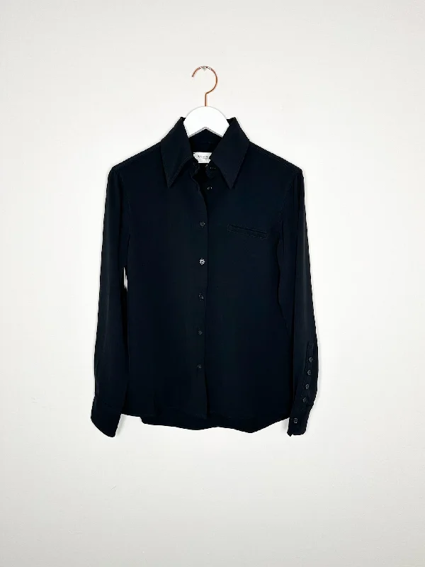 Kallmeyer - Clyde Blouse - Black Embroidered Cotton Blouse