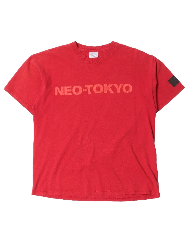 Akira Neo-Tokyo T-shirt-- Front Pockets Side Pockets Patch Pockets