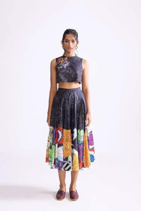 Flara Blouse And Nikki Skirt Flowy Bohemian Blouse