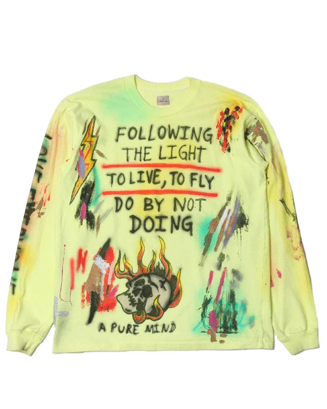 "Divine Awareness" L/S T-Shirt-- Anti-Shrink Durable Soft