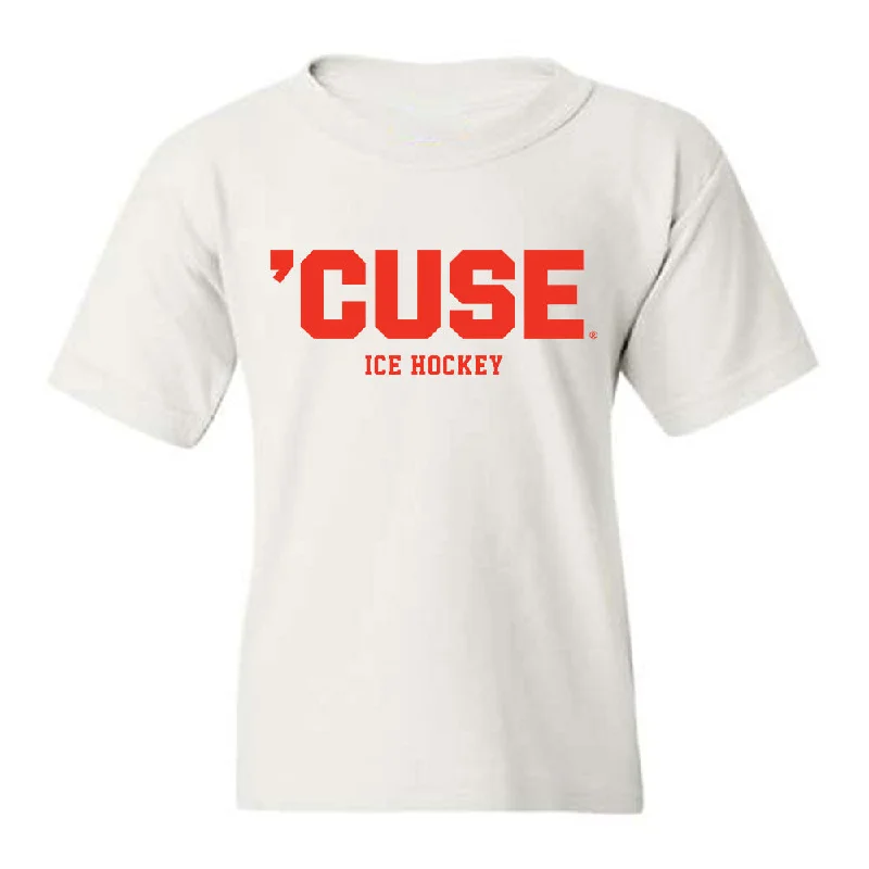 Syracuse - NCAA Women's Ice Hockey : Jocelyn Fiala - Youth T-Shirt-- Anti-Shrink Durable Soft