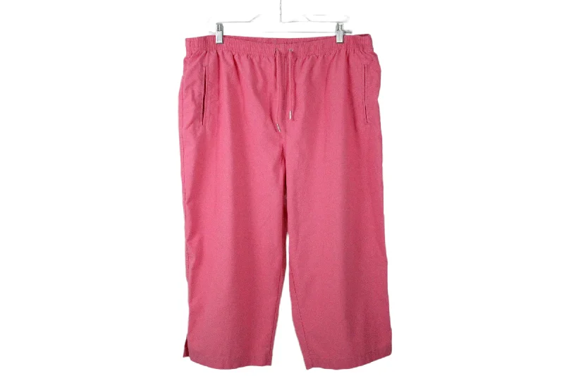 Hasting & Smith Pink Capri Pants | XL Classic Stretch Pants