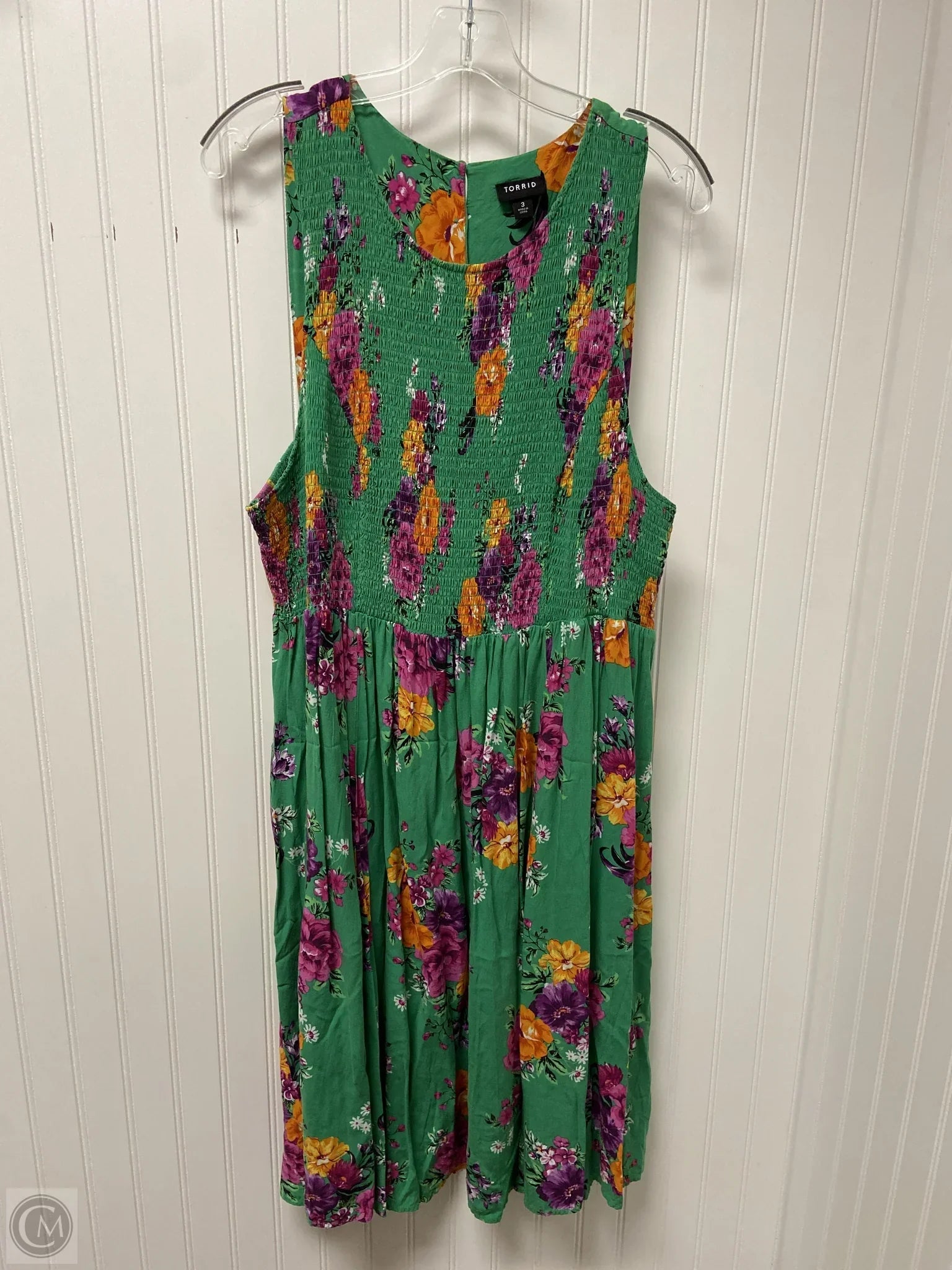 Dress Casual Midi By Torrid In Green, Size: 3x Tunics Trendy modern
