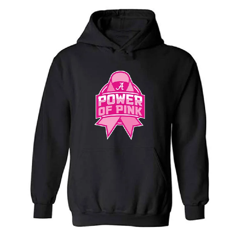 Alabama - NCAA Women's Track & Field : Makenna Estes - Fashion Shersey Hooded Sweatshirt Hoodie with Bell Sleeves Flared Feminine
