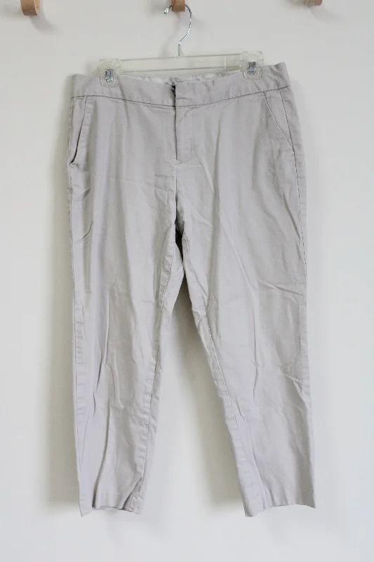 Tommy Hilfiger Khaki Ankle Pants | 8 Classic Chino Pants