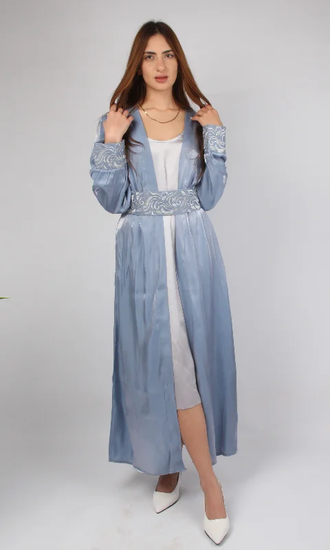 Women Dress Kaftan Shimmer Ombré (Baby Blue) Tunics New arrival