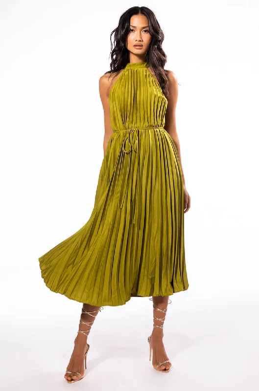 GO TO TOWN PLEATED DRESS Tunics Canvas sturdy