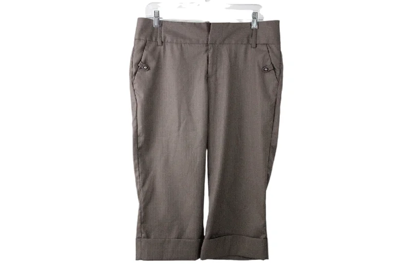 Old Navy Low Waist Brown Capri Pant | 8 High-Waist Jogger Pants