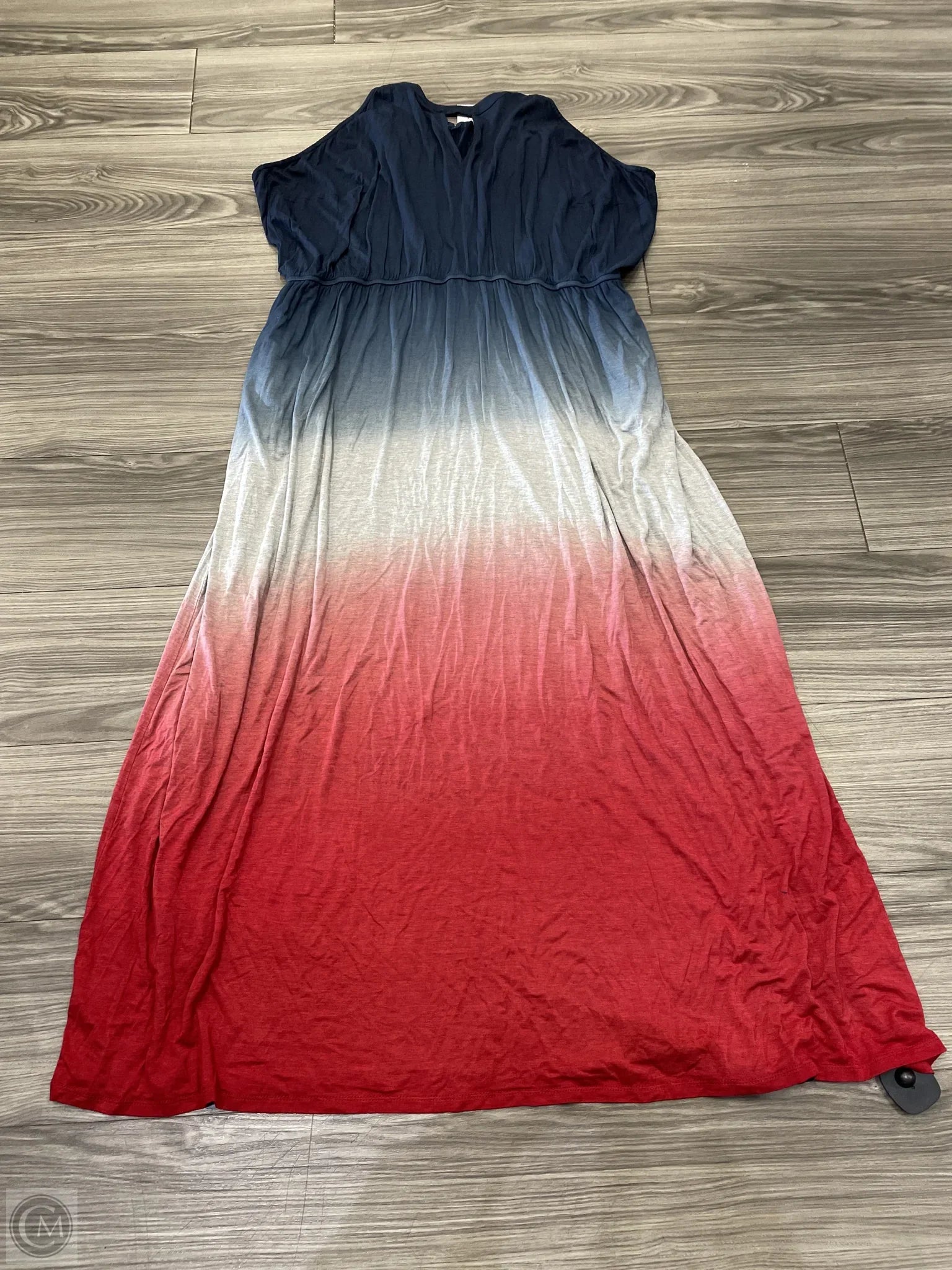 Dress Casual Maxi By Lane Bryant In Ombre Print, Size: 3x Tunics Custom made