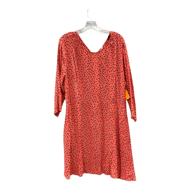 Dress Casual Short By Gap In Orange, Size:2X Tunics Denim casual