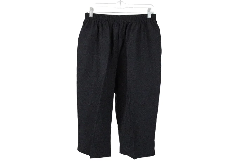 Bonworth Black Capri Summer Pants | L Cozy Lounge Pants