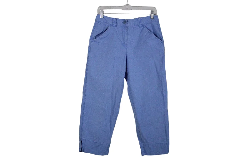 Talbots Stretch Blue Capri Pants | 4 Elegant Dress Pants