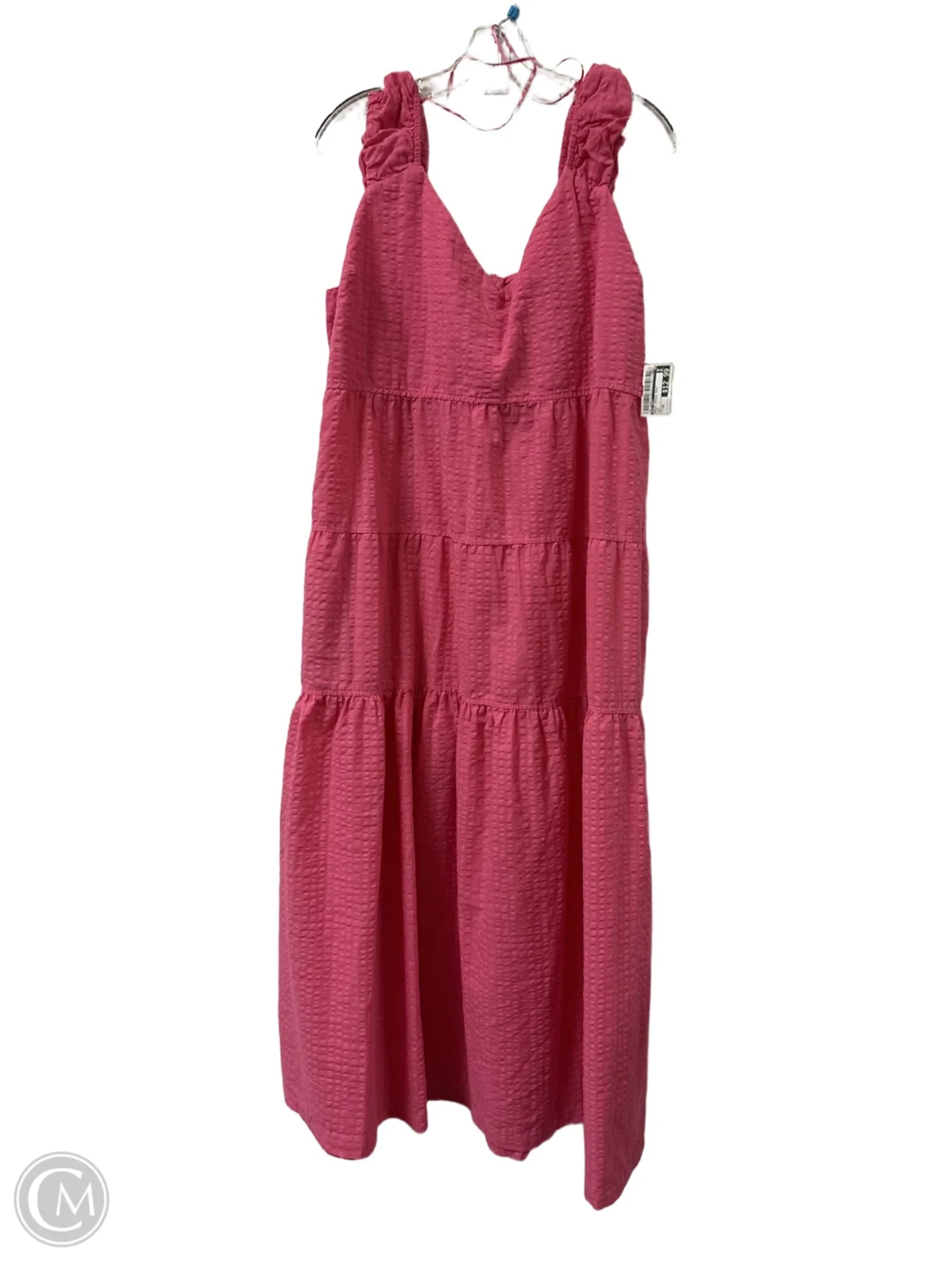 Dress Casual Maxi By Old Navy In Pink, Size: 2x Tunics Solid Classic