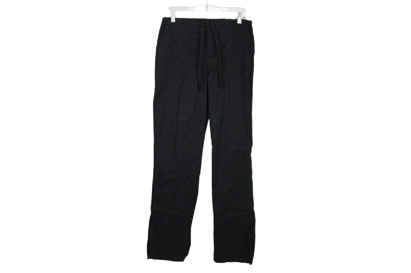 Cherokee Workwear Black Scrub Pants | S Tall Trendy Wide-Leg Pants