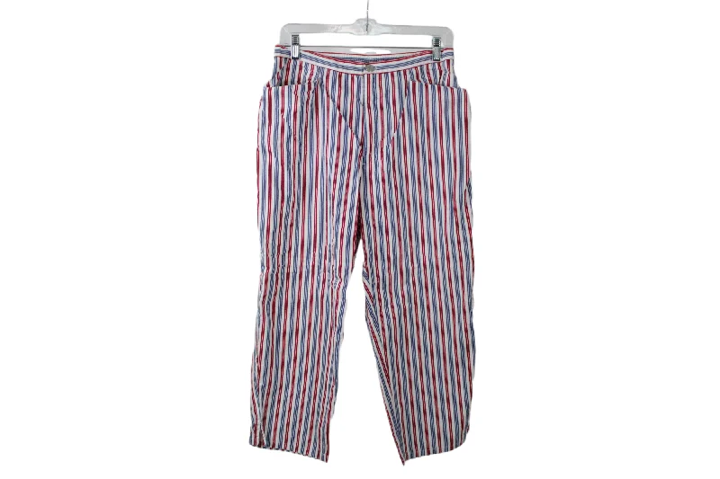 Russ Striped Capri Pant | 12 Comfortable Maternity Pants