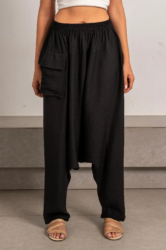 Harem Loose Pants - Azul Comfortable Maternity Pants