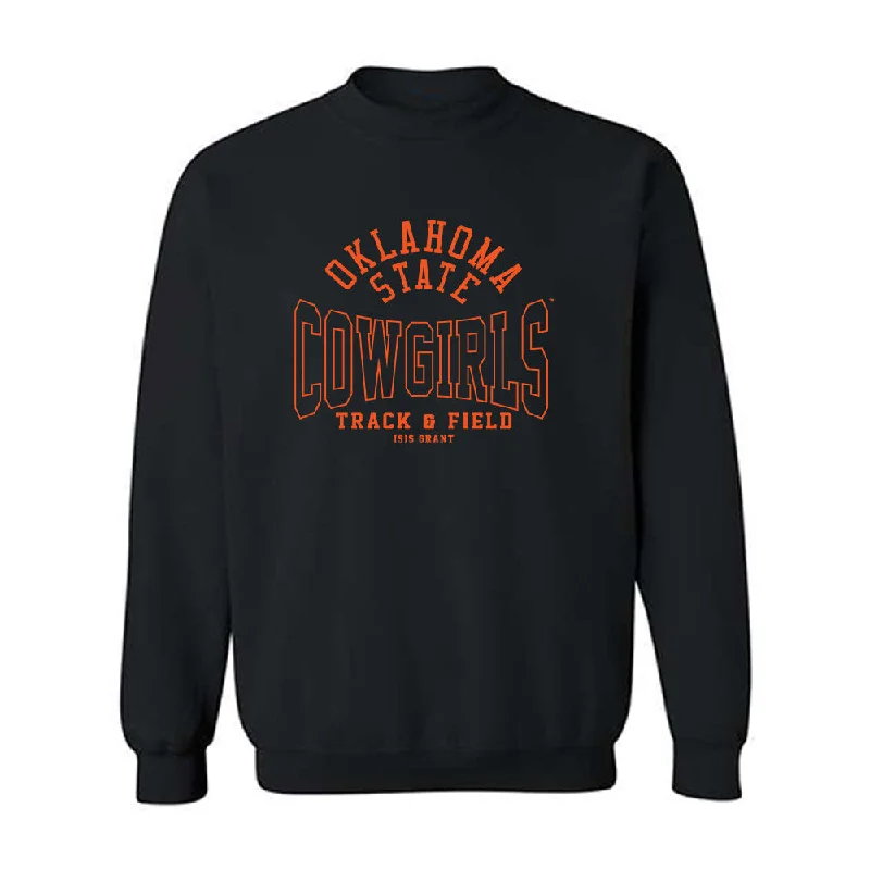 Oklahoma State - NCAA Women's Track & Field : Isis Grant - Classic Fashion Shersey Crewneck Sweatshirt Cotton Hoodie Fleece Lining Warmth