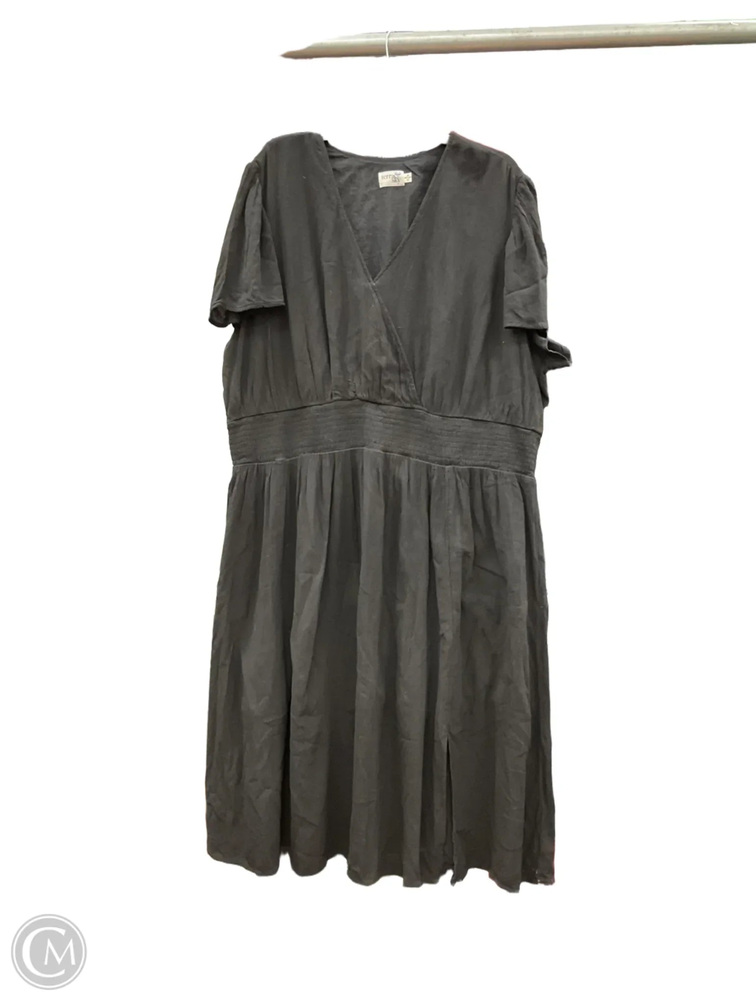 Dress Casual Midi By Terra & Sky In Black, Size: 4x Bodycon Club Sequined