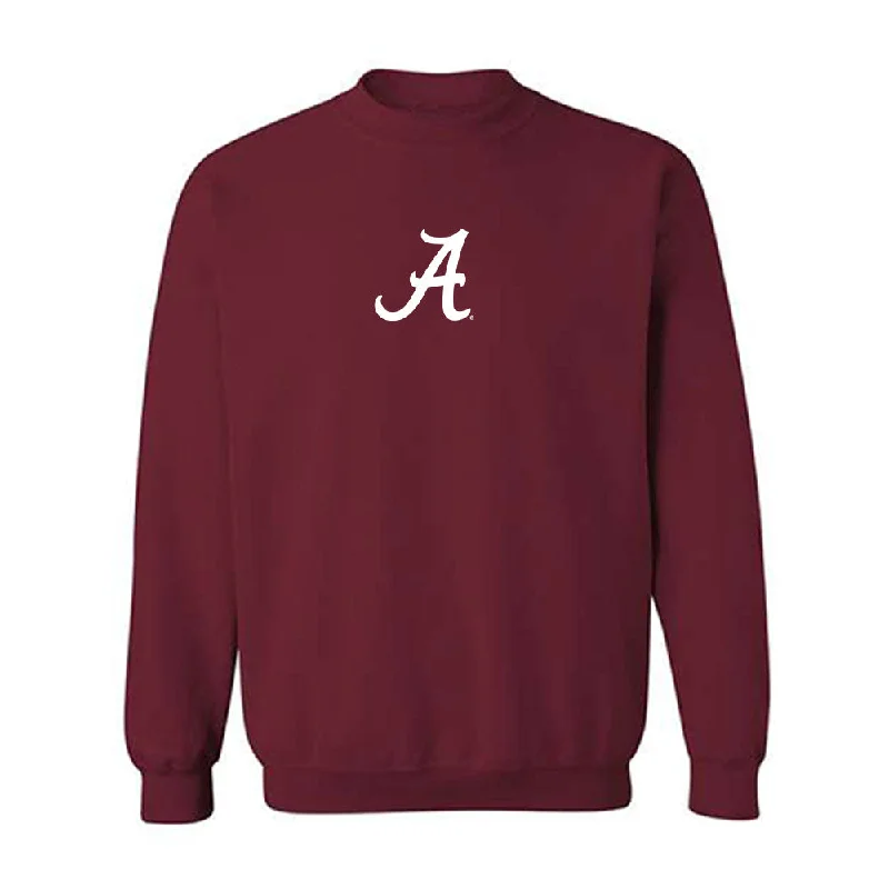 Alabama - NCAA Women's Gymnastics : Shania Adams - Crewneck Sweatshirt Hoodie with Typography Text Message