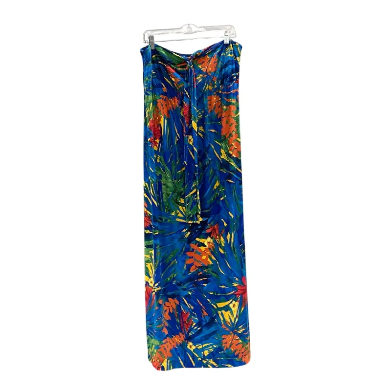 Dress Casual Maxi By Soma In Blue, Size:Xl Tunics Evening elegant