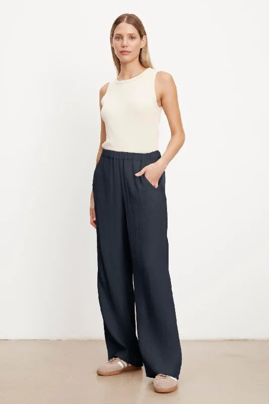 JERRY COTTON GAUZE PANT Fashionable Sporty Pants
