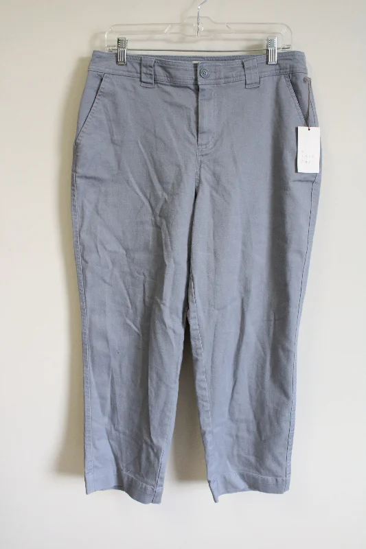 NEW A New Day Gray Stretch Pant | 12 Classic Flared Pants