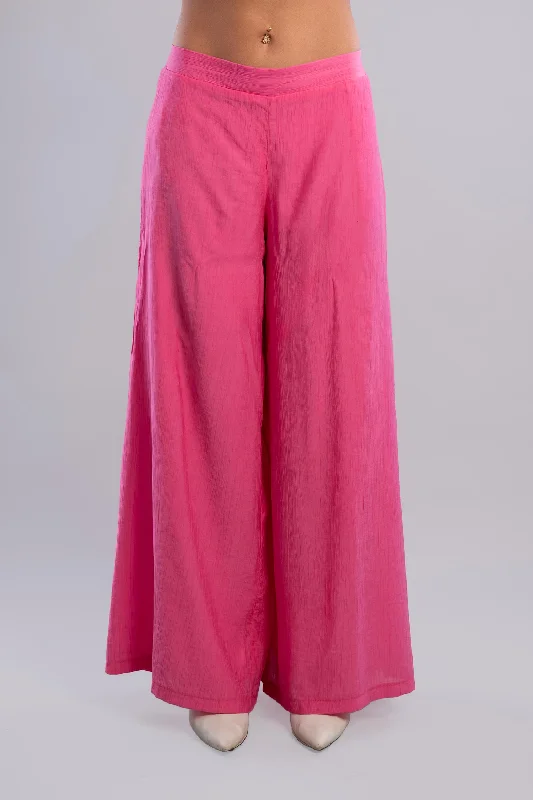 Lined High Waisted Wide-leg Pants - Allura Classic Flared Pants