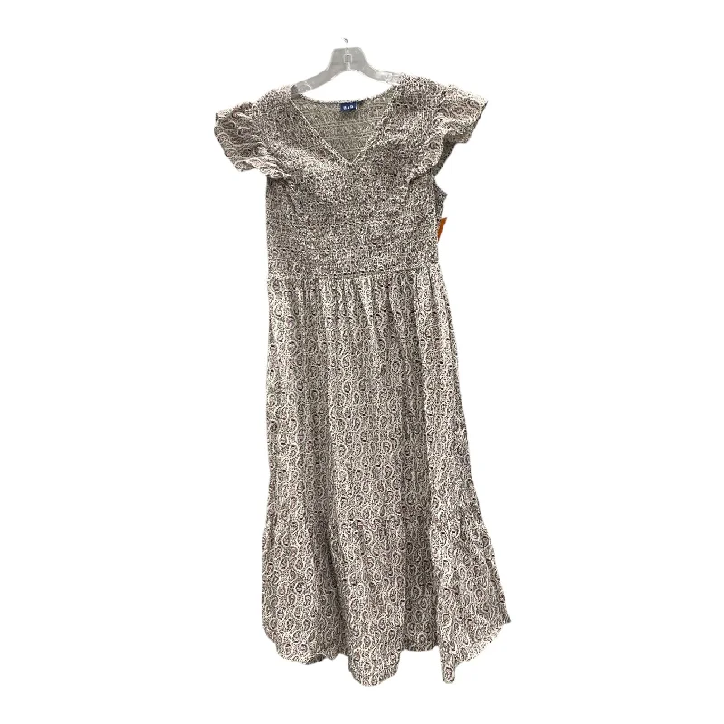 Dress Casual Maxi By Gap In Black & Pink, Size:Xl Tunics Yoga stretchy