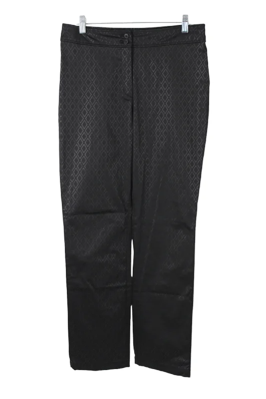 New York & Co. Black Patterned Pant | 10 Comfortable Denim Pants