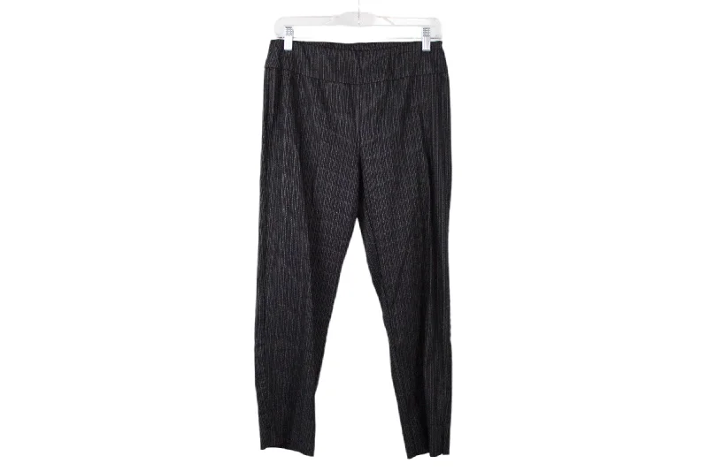 Zac & Rachel Black Stretch Slim Fit Pants | 10 Petite Trendy Work Pants