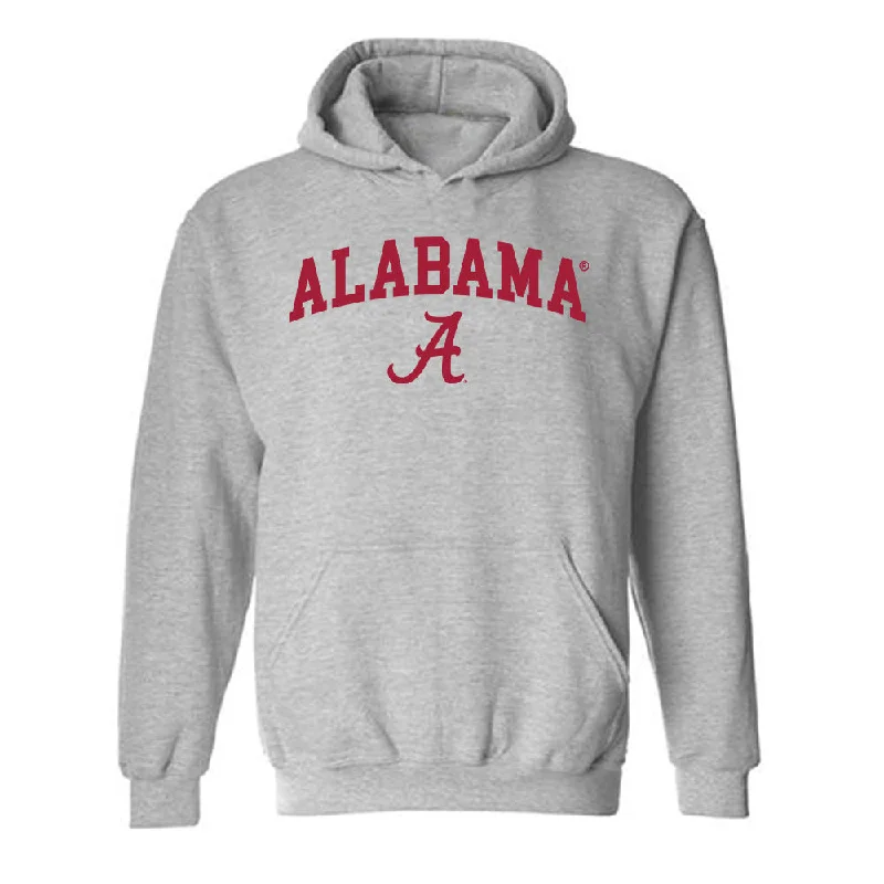 Alabama - NCAA Women's Gymnastics : Jamison Sears - Hooded Sweatshirt Classic Shersey Hoodie with Rolled Sleeves Casual Relaxed