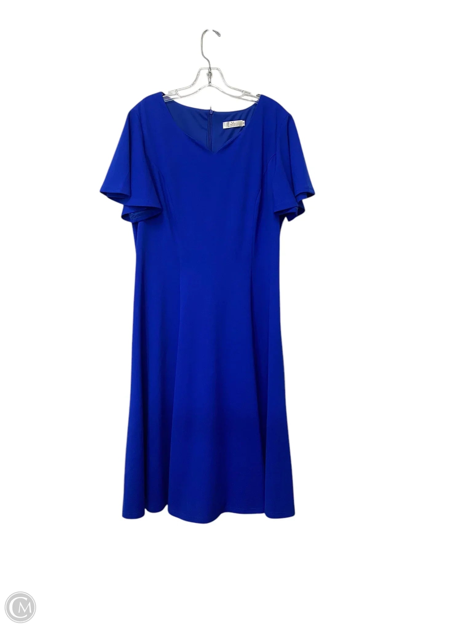 Dress Casual Midi By Clothes Mentor In Blue, Size: 3x Tunic Top Casual