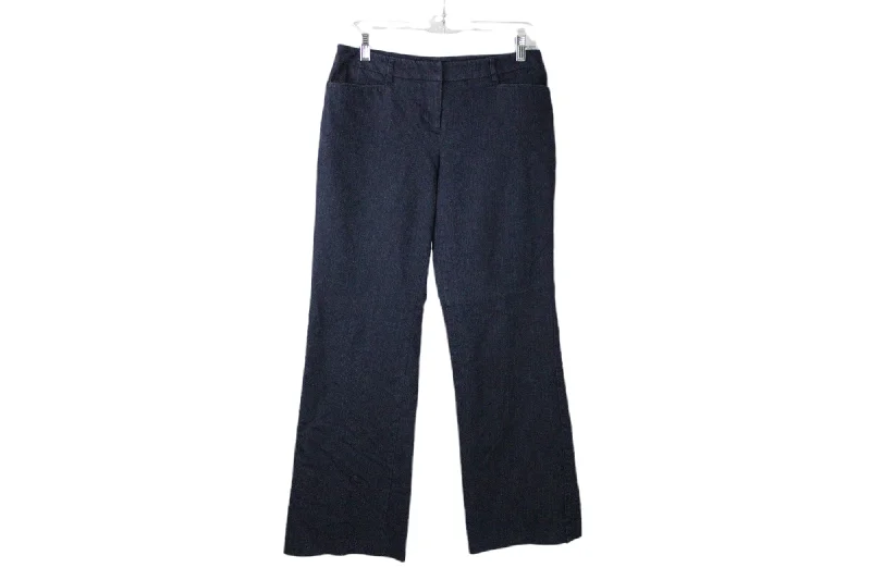 New York & Company Stretch Chambray Pant | 6 Chic Wool Trousers