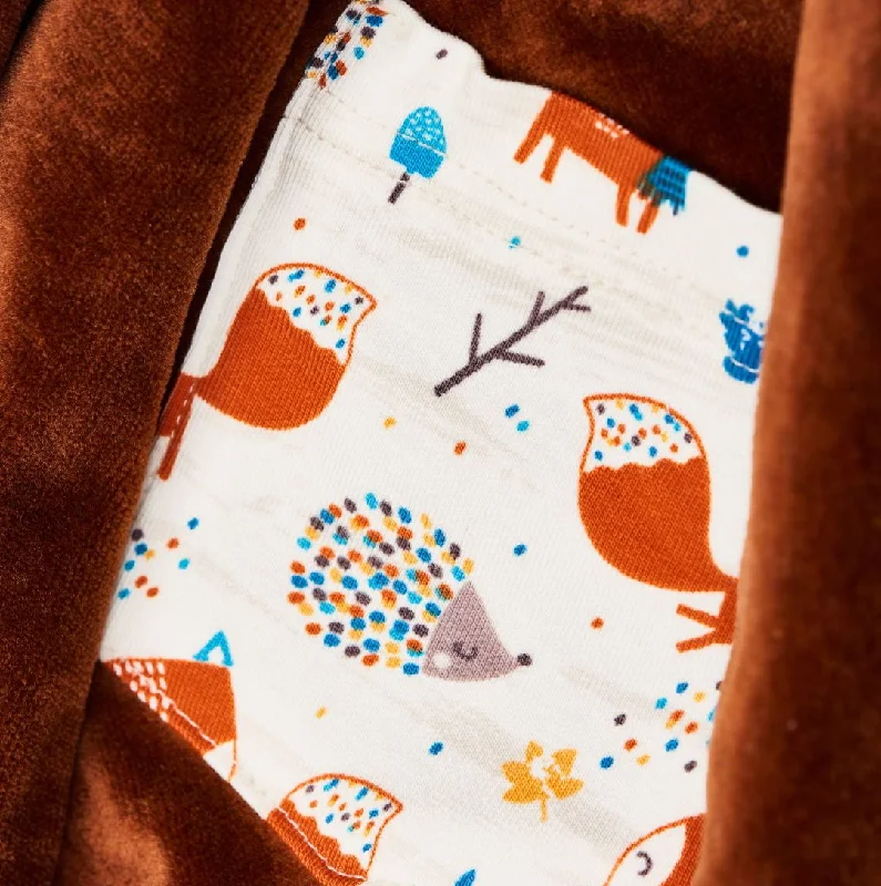 Skirt "Nicki Coppper|Fox & Hedgehog" linen skirt airy