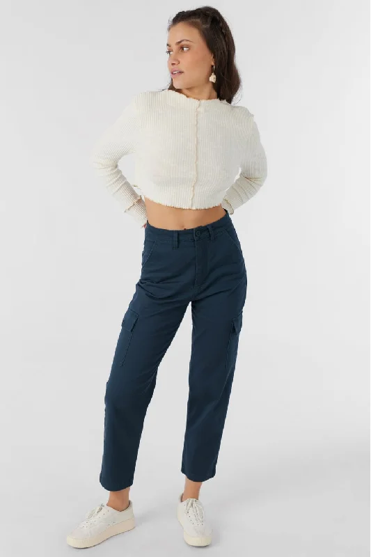 O'Neill Women's "Heather" Cargo Pants Soft Stretch Pants