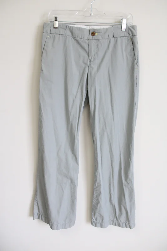 Gap Light Blue Green Pant | 6 Chic Faux Leather Pants