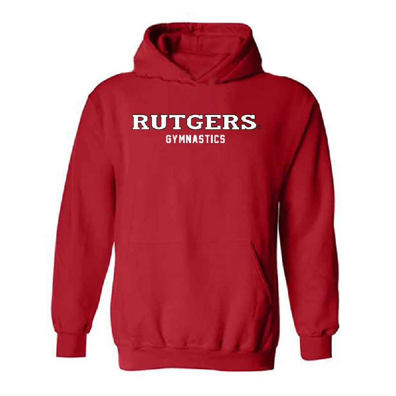 Rutgers - NCAA Women's Gymnastics : Jackie Manifold - Classic Shersey Hooded Sweatshirt Oversized Hoodie Comfort Casual