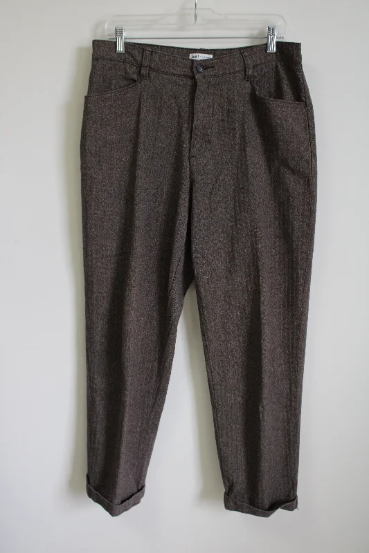 Lee Brown Pant | 12M High-Waist Jogger Pants