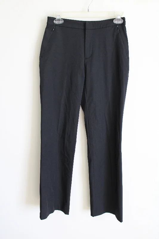 Old Navy Stretch Black Stretch Pant | 2 Chic Wool Trousers