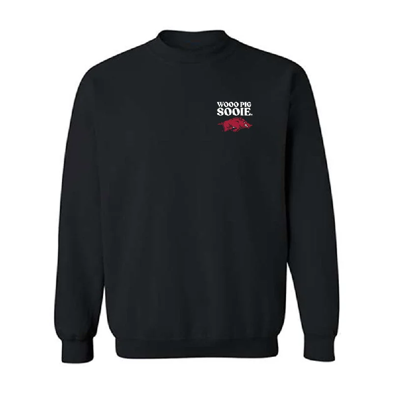 Arkansas - NCAA Women's Gymnastics : Frankie Price - Crewneck Sweatshirt Hoodie with Mesh Breathable Sporty