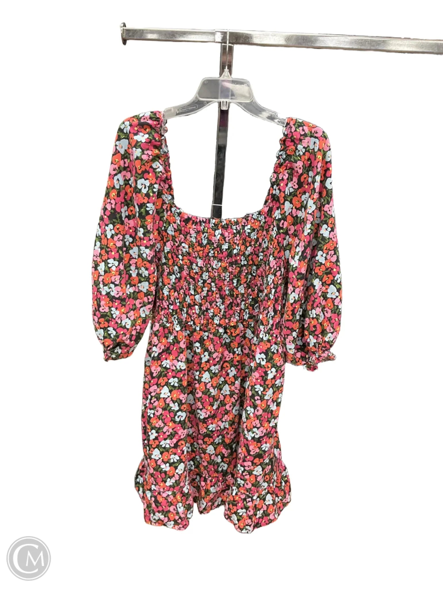 Dress Casual Short By The Get In Floral Print, Size: 2x Tunics Denim casual