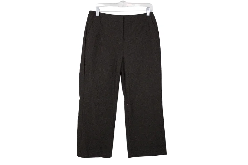 New York & Company Brown Crop Pants | 6 Comfortable Jogging Pants